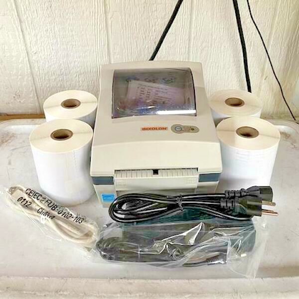 Bixolon Thermal Label Shipping Printer Like LP2844 ZP450 1000 Labels 4" x 6" USB