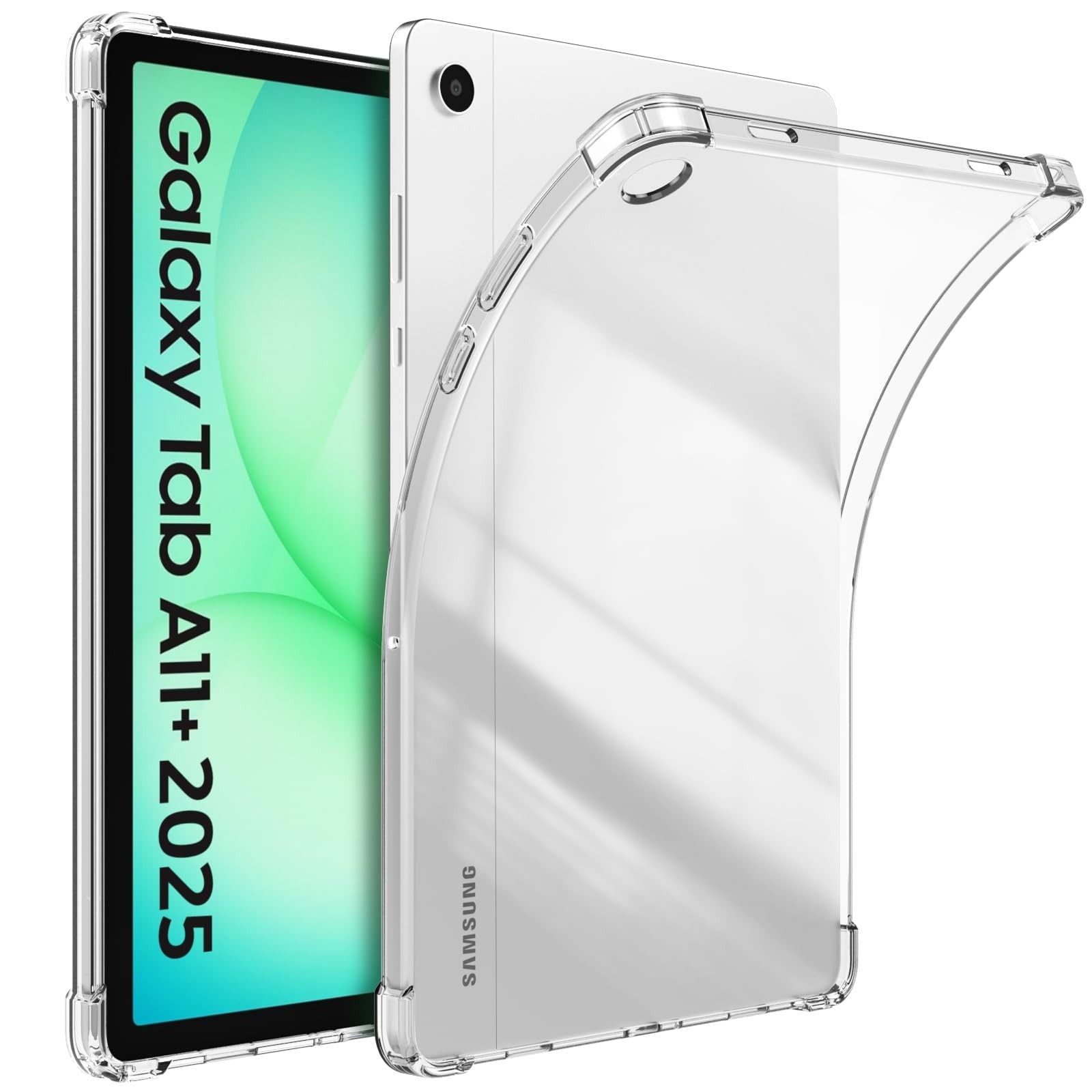 TiMOVO Clear Case For Samsung Galaxy Tab A11+ A11 Plus 11 Inch 2026 Cover TPU