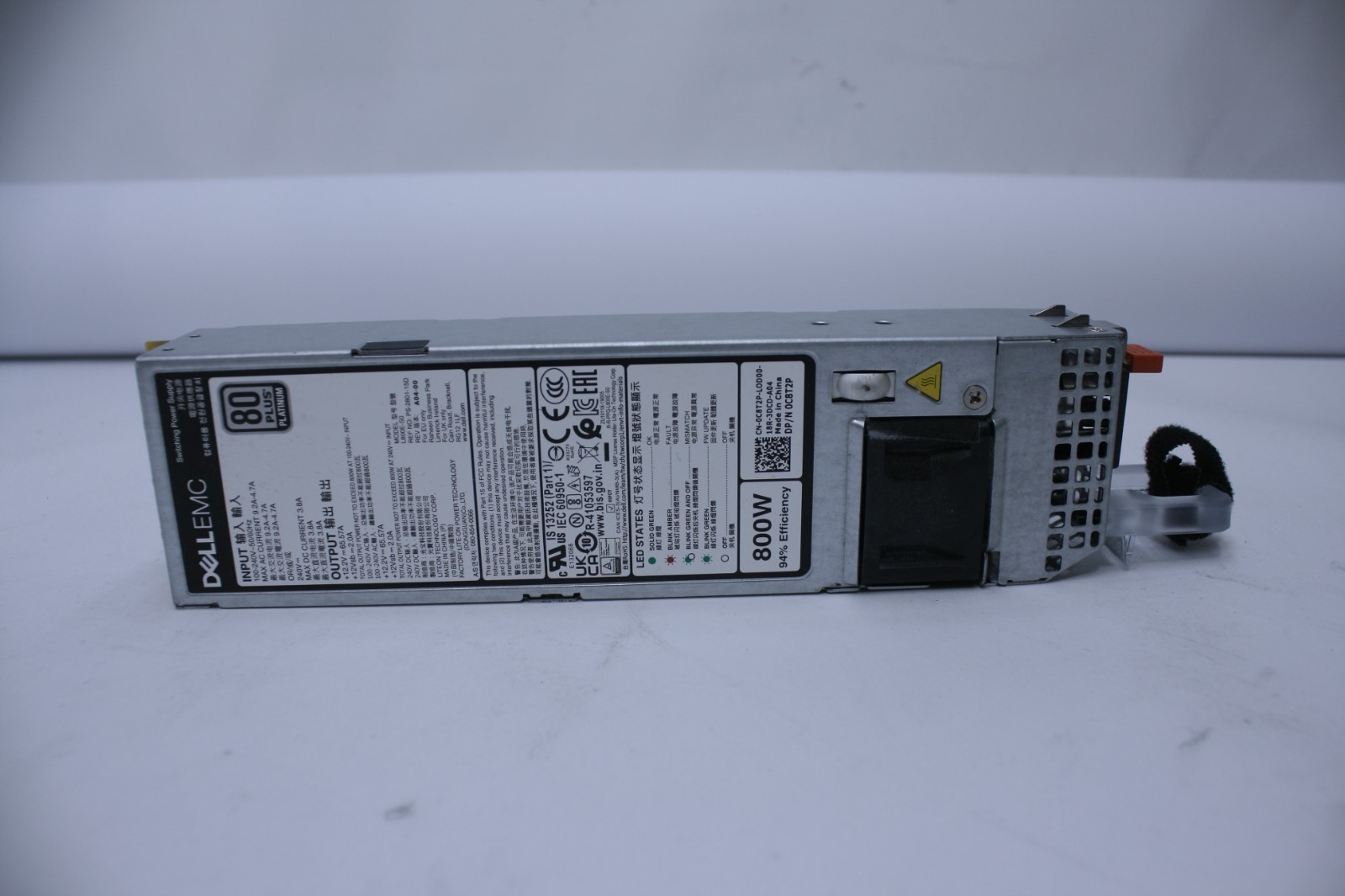 Dell PowerEdge 15G 16G R650 R660 R750 R760 R6525 R7525 800W  PSU C8T2P     T7-B2