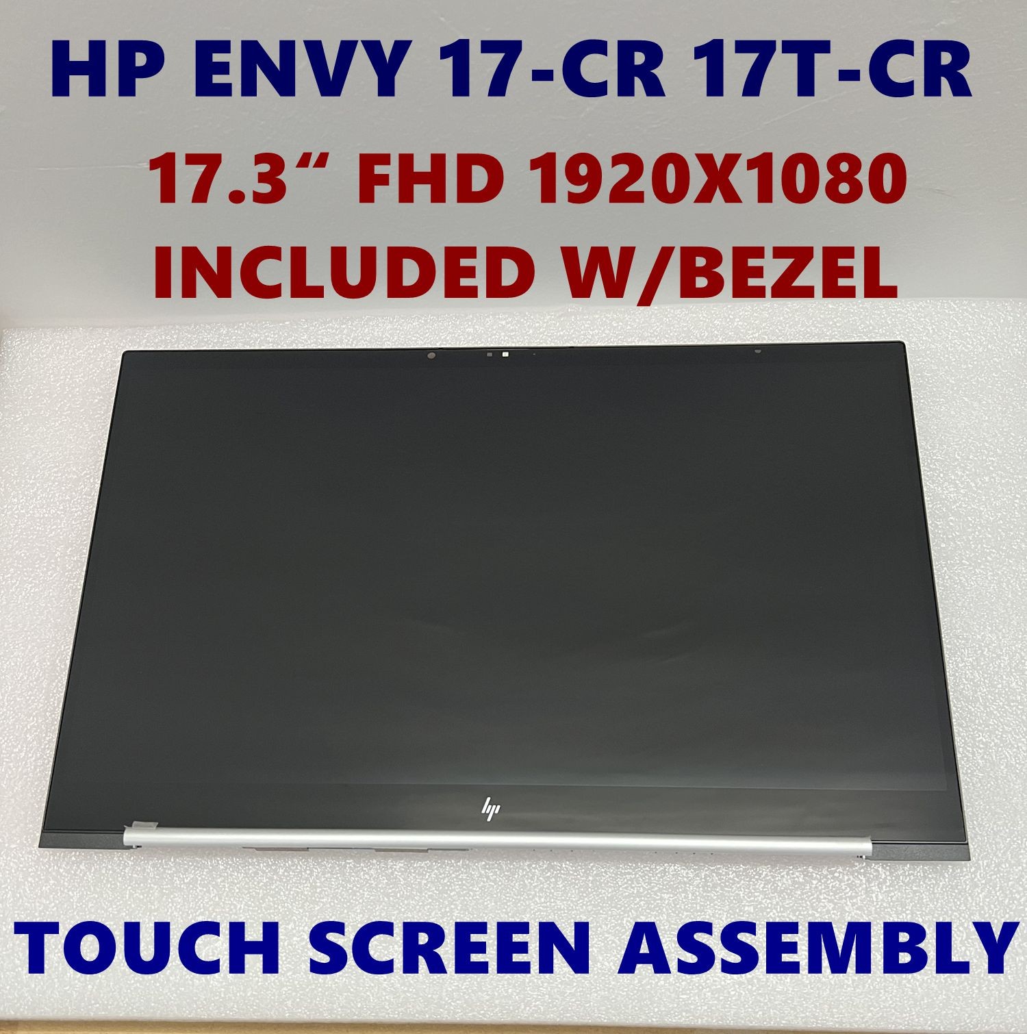 HP Envy 17T-CR100 17T-CR0000 Display Touch Screen 17.3" FHD N13553-001 w/Bezel