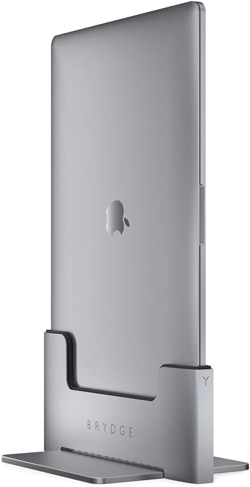 Brydge Vertical Dock Docking Station for 13" MacBook Air Gray BRY13MBA 2018-2023