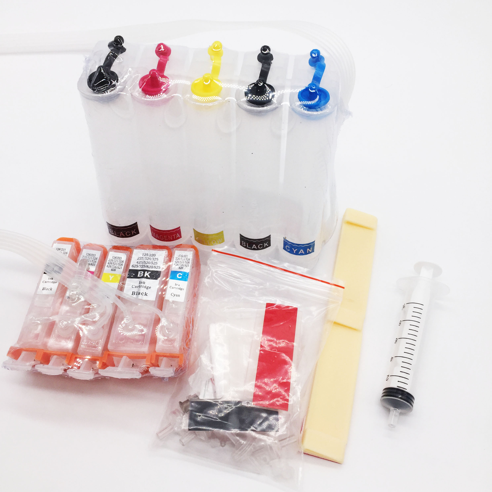 CISS Continuous Ink System PGI-525 CLI-526 fits For Canon MG5250 MG8150 MG6150