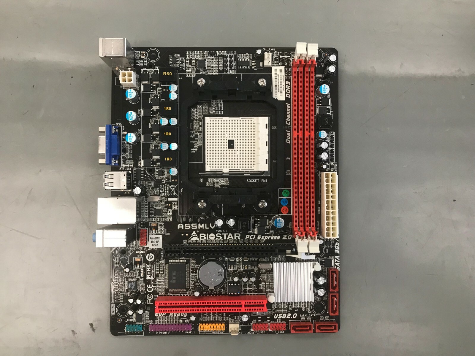 Biostar A55MLV Ver. 6.0 Socket FM1 Motherboard