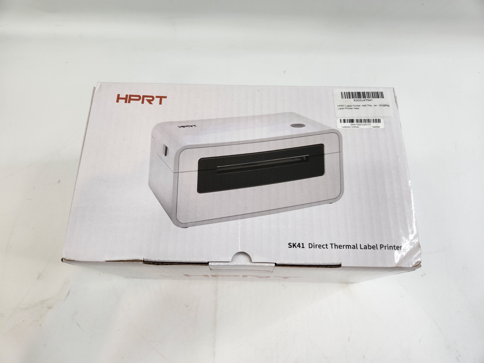 HPRT Thermal Shipping Label Printer - 4x6 Label Printer PRT - Brand New SK41