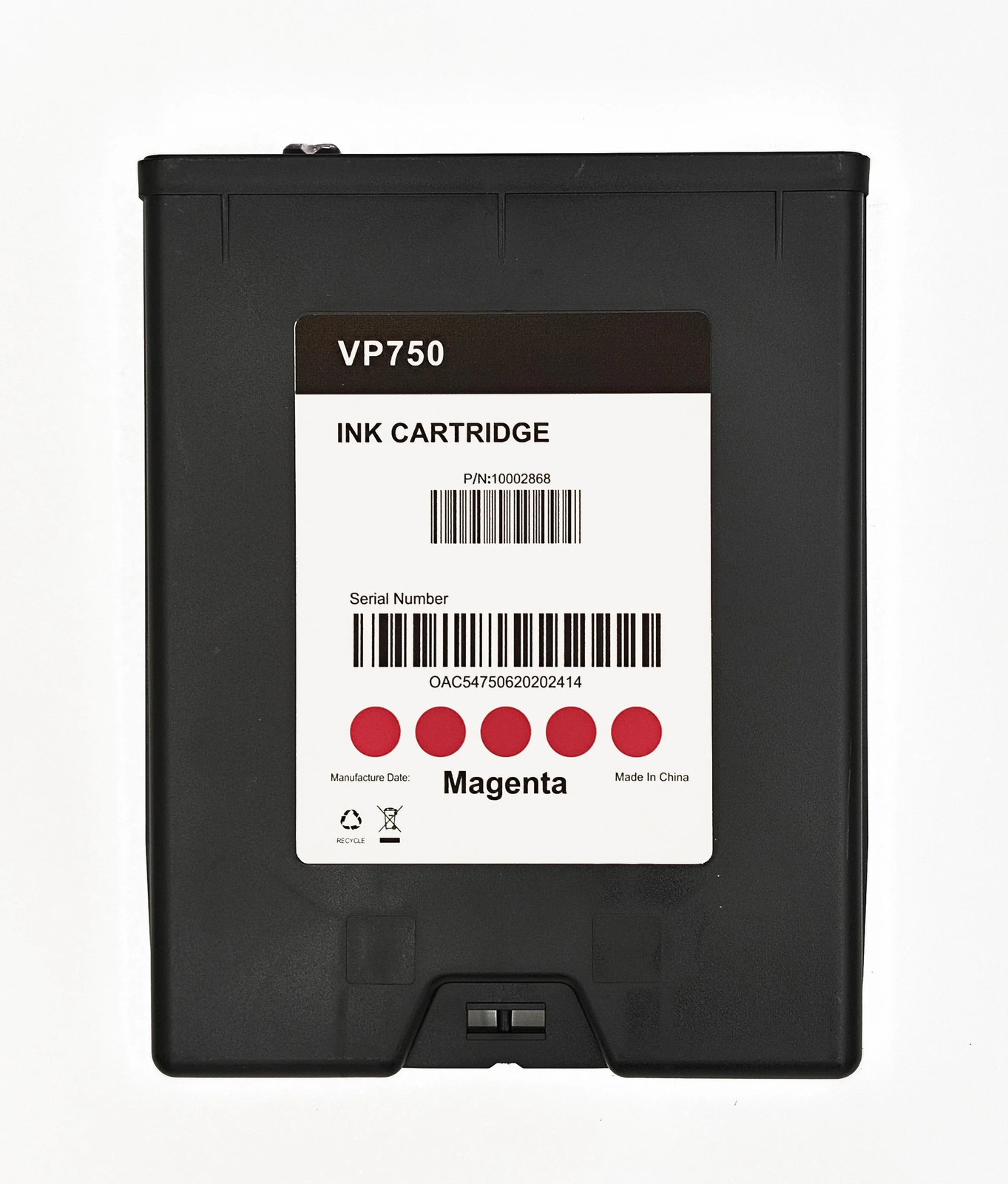 Compatible With VP660 VP750 VIPColor Memjet Label Printer Ink Cartridge