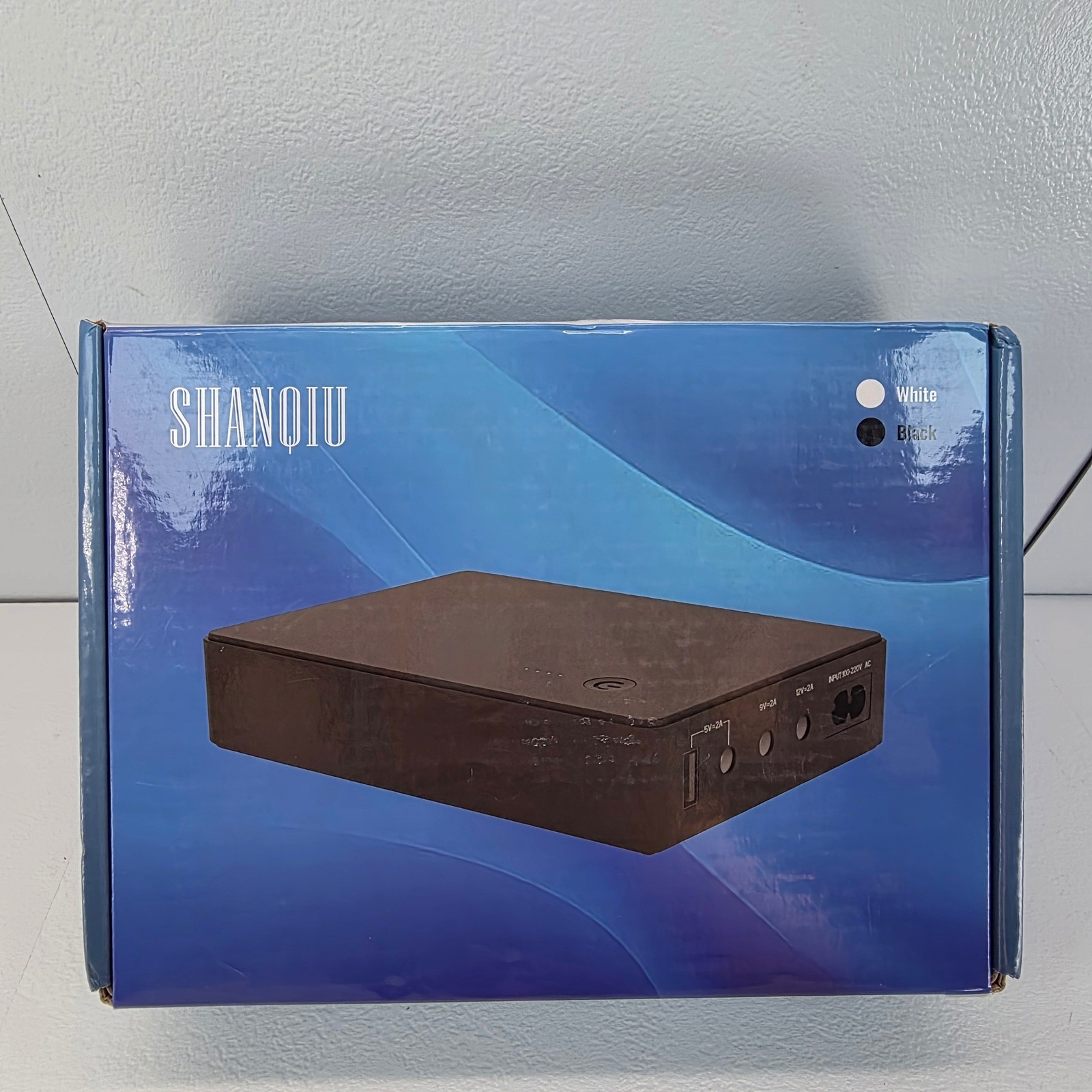 Mini UPS Battery Backup 10000mAh 37Wh 30W for Router Modem Security Camera