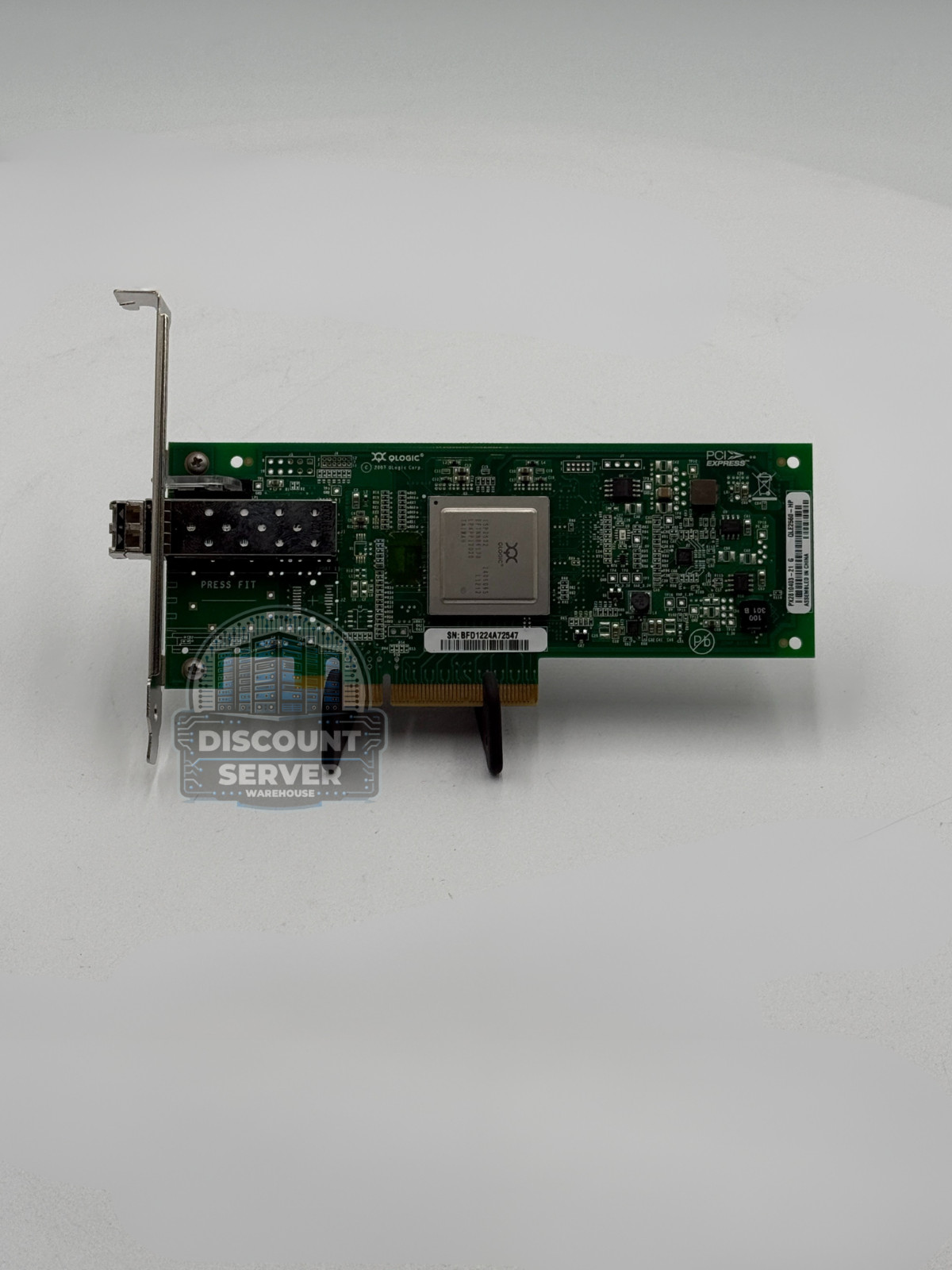 HP QLogic QLE2560 HP 8GB Single Port PCIe FC HBA  AK344-63002 FH