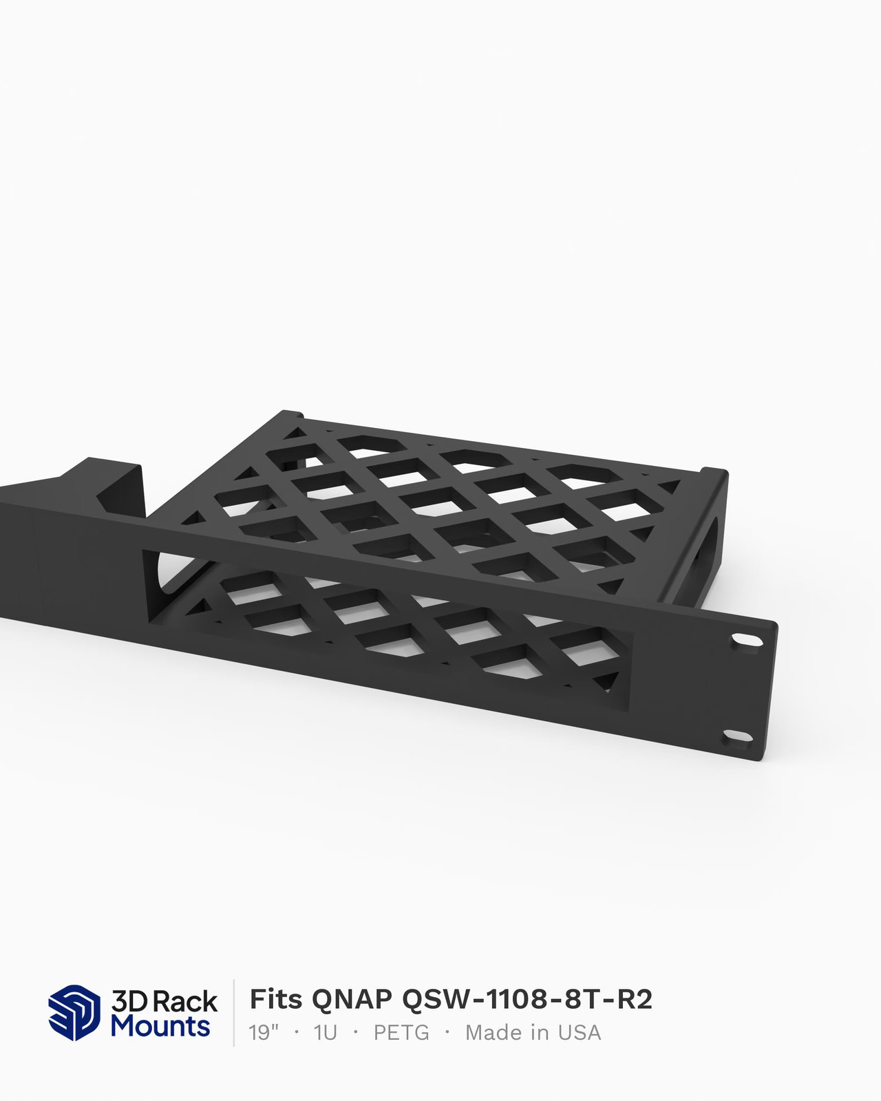 19" QNAP QSW-1108-8T-R2 2.5GbE Switch Rack Mount - 1U (Modular)