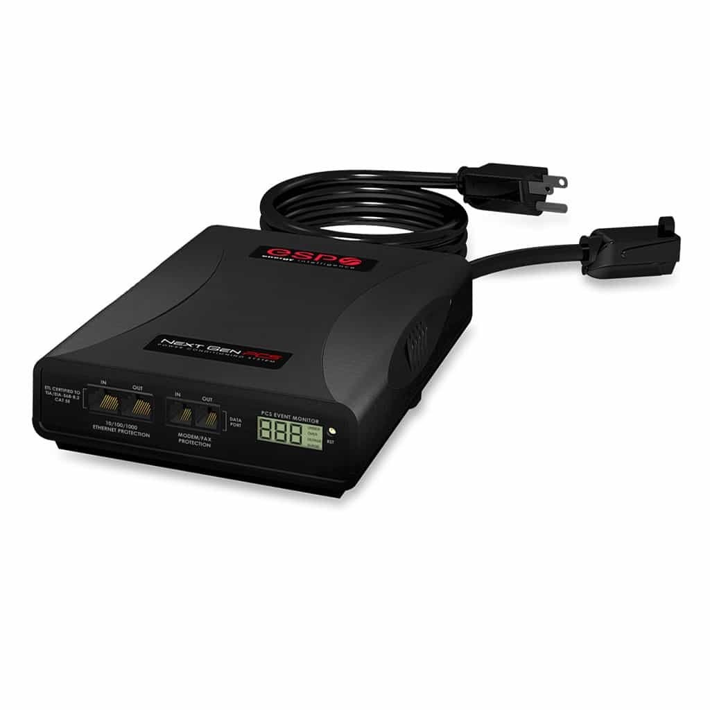 ESP Next Gen Surge Protector/Noise Filter/Power Monitor Model# XG-PCS-15D 120 Vo