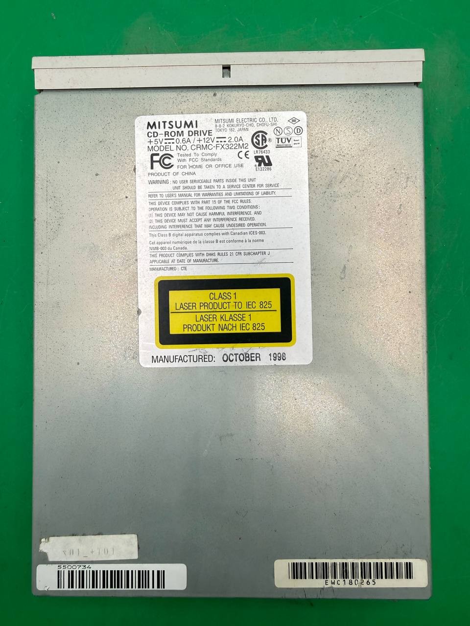Mitsumi CRMC-FX322M2 Internal IDE CD-ROM Drive 1998 TC