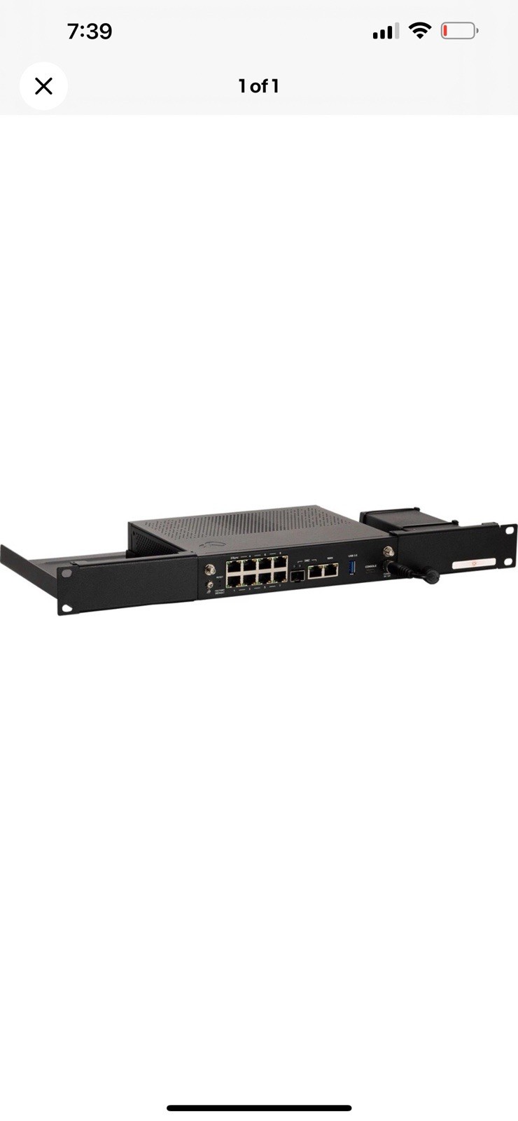 NEW RACKMOUNT.IT RM-CP-T6 CP-Rack Rack Shelf - For Firewall LAN Switch Patch