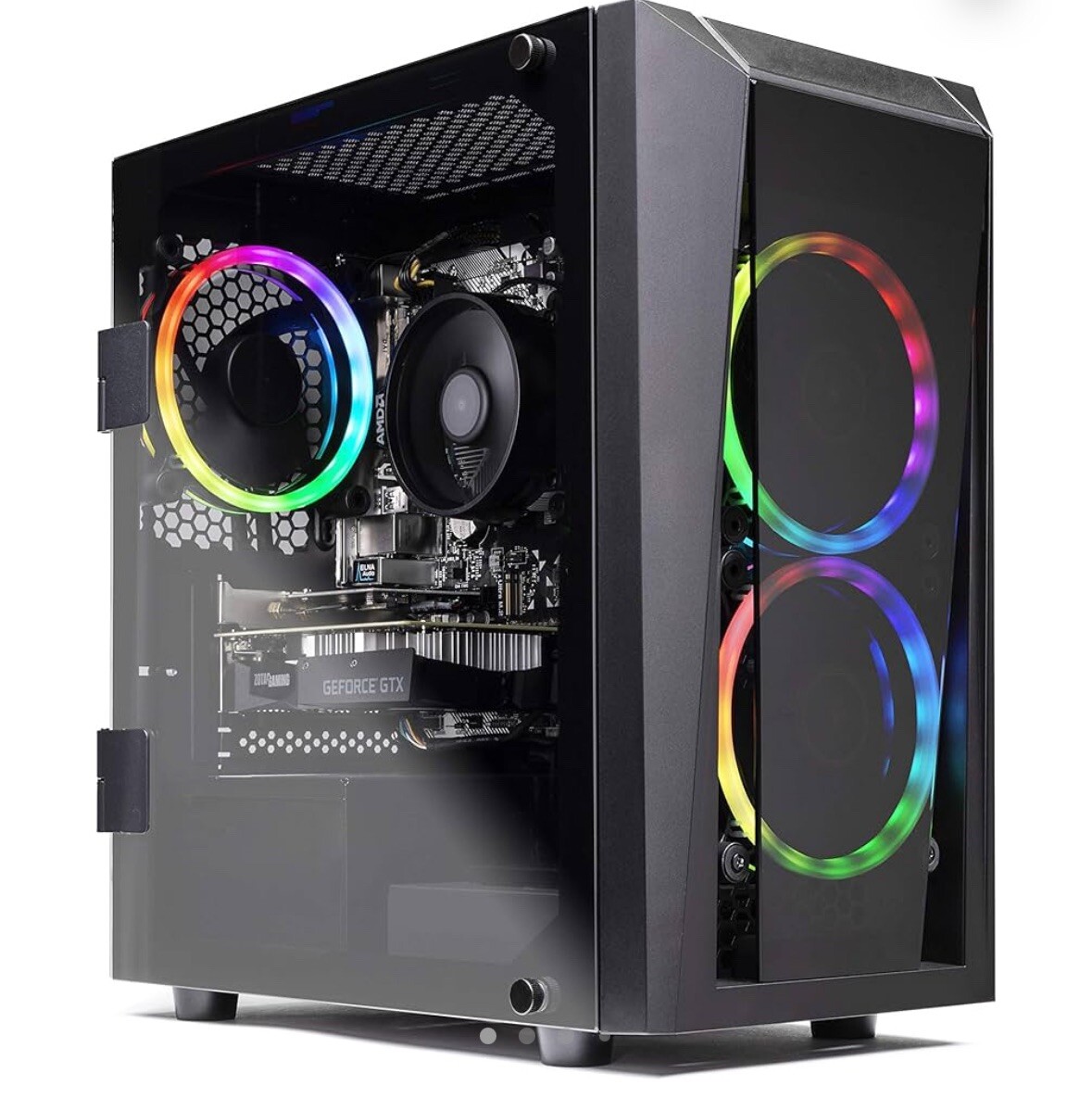 SkyTech Blaze II Gaming Computer PC Desktop Used