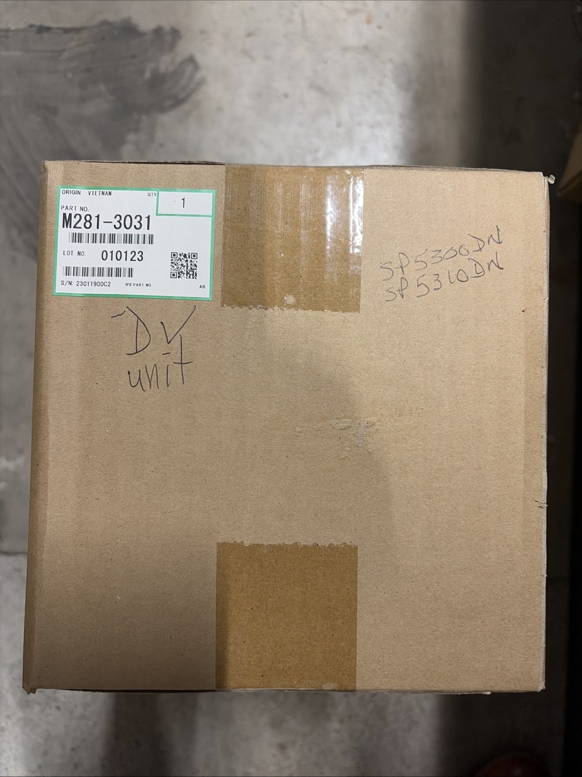 Ricoh M281-3031 Developer Unit - DV-3100 - 