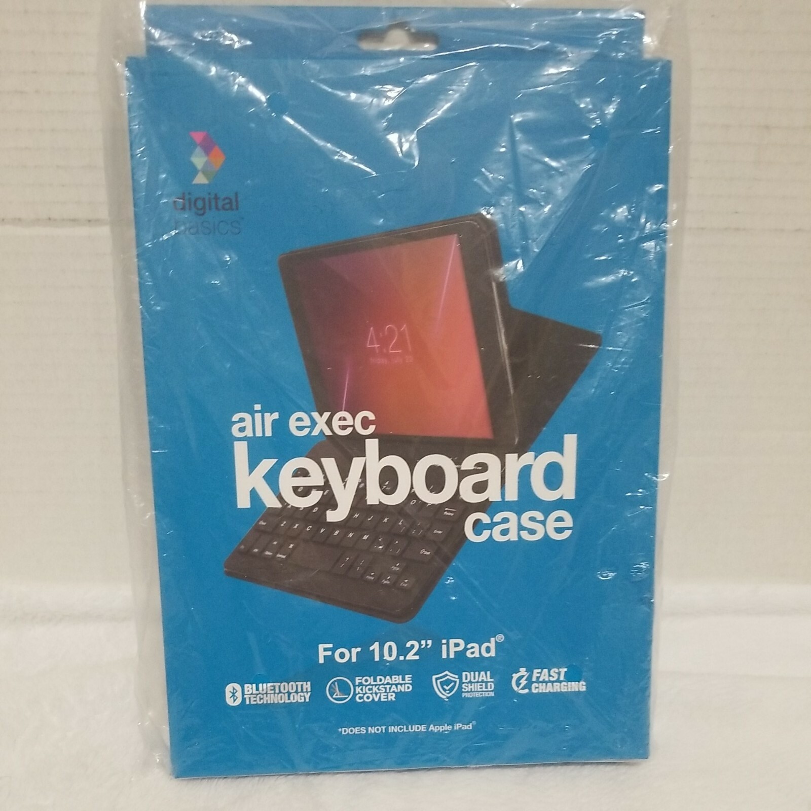 Digital Basics Air Exec Bluetooth Keyboard & Case for 10.2 iPad Rose Gold NIB