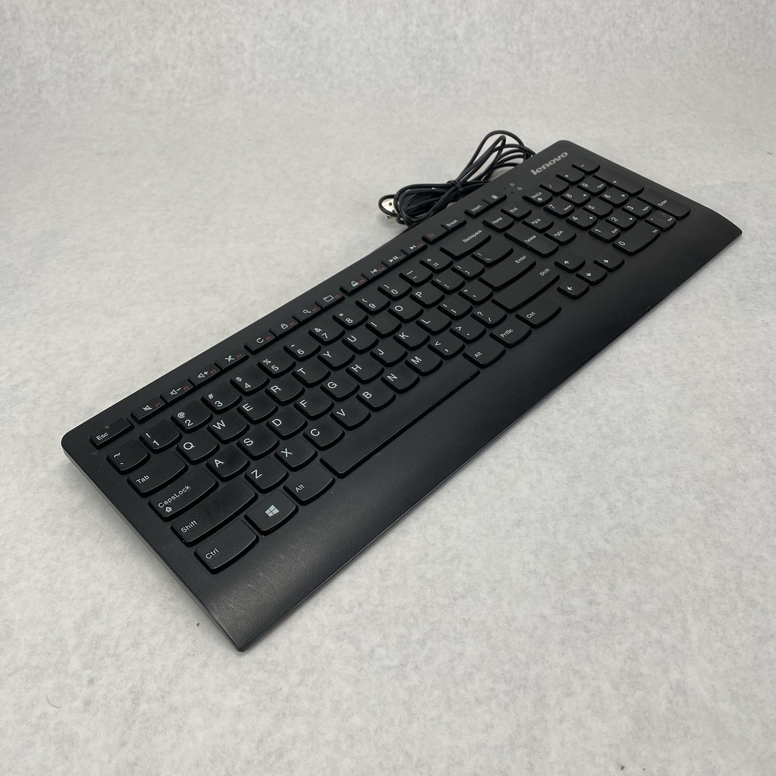 Lenovo SK-8821 5V 100mA  USB Keyboard Tested (Lot of 5)