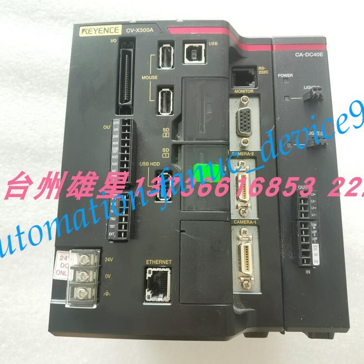 1PC KEYENCE CV-X300A CA-DC40E