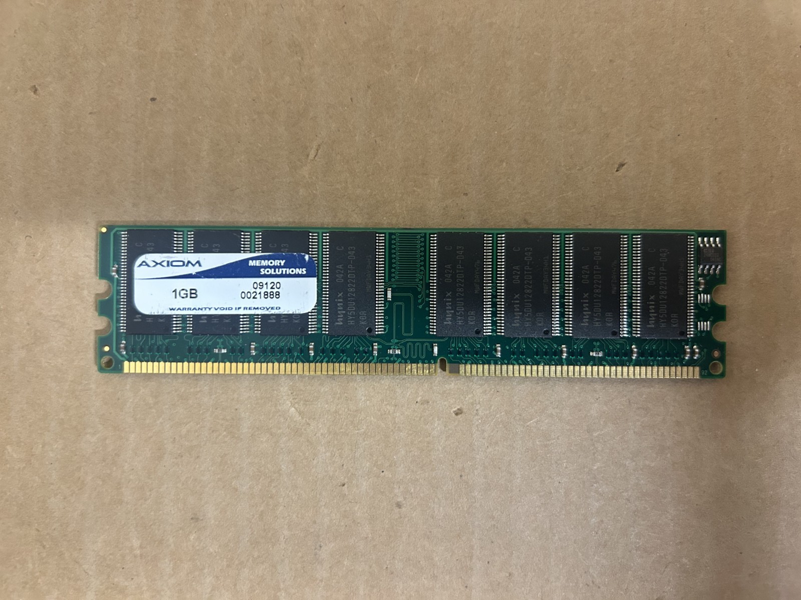 Axiom Memory Solutions 1GB 09120 RAM
