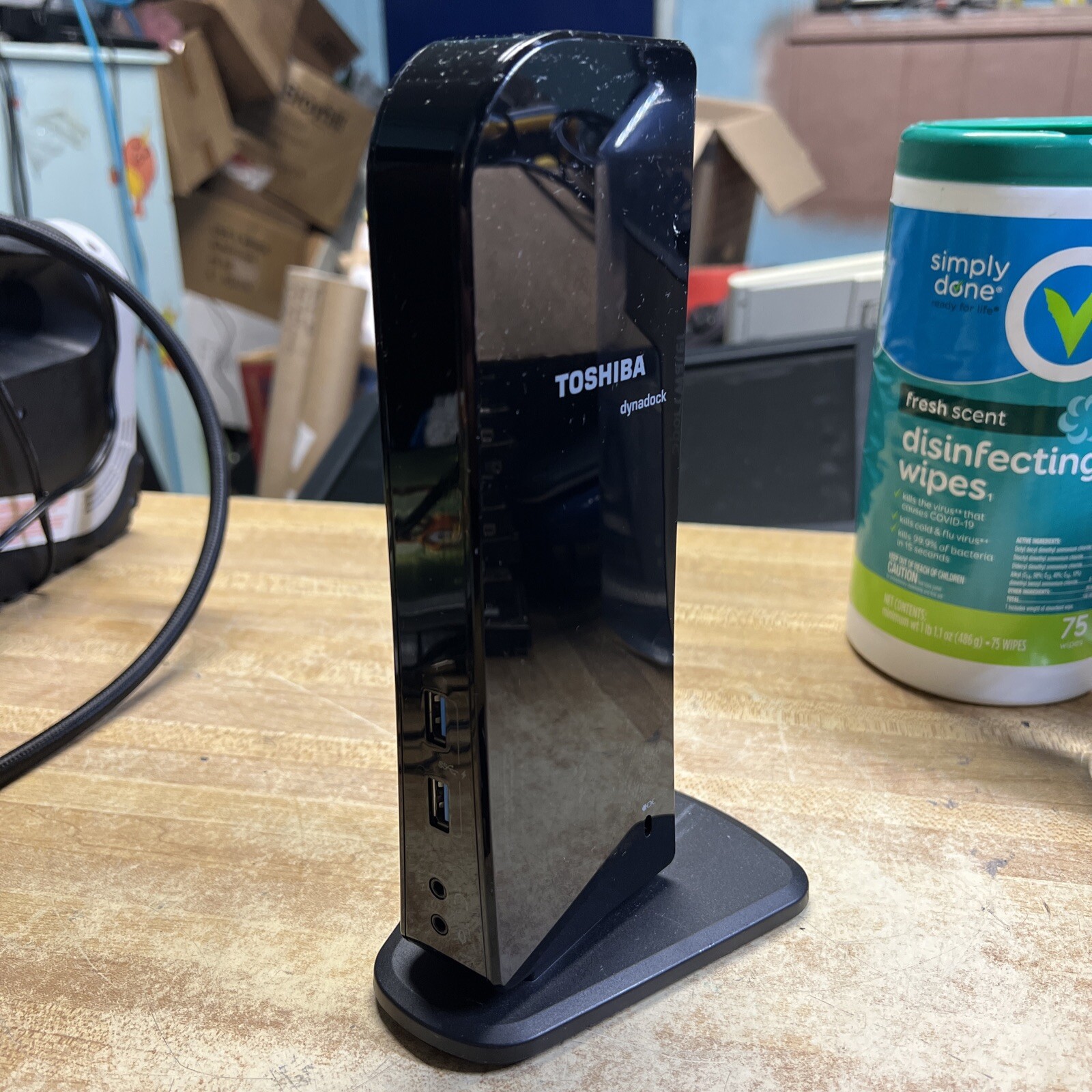 Toshiba Dynadock U3.0 Universal USB Docking Station PA3927U-1PRP NO AC ADAPTER
