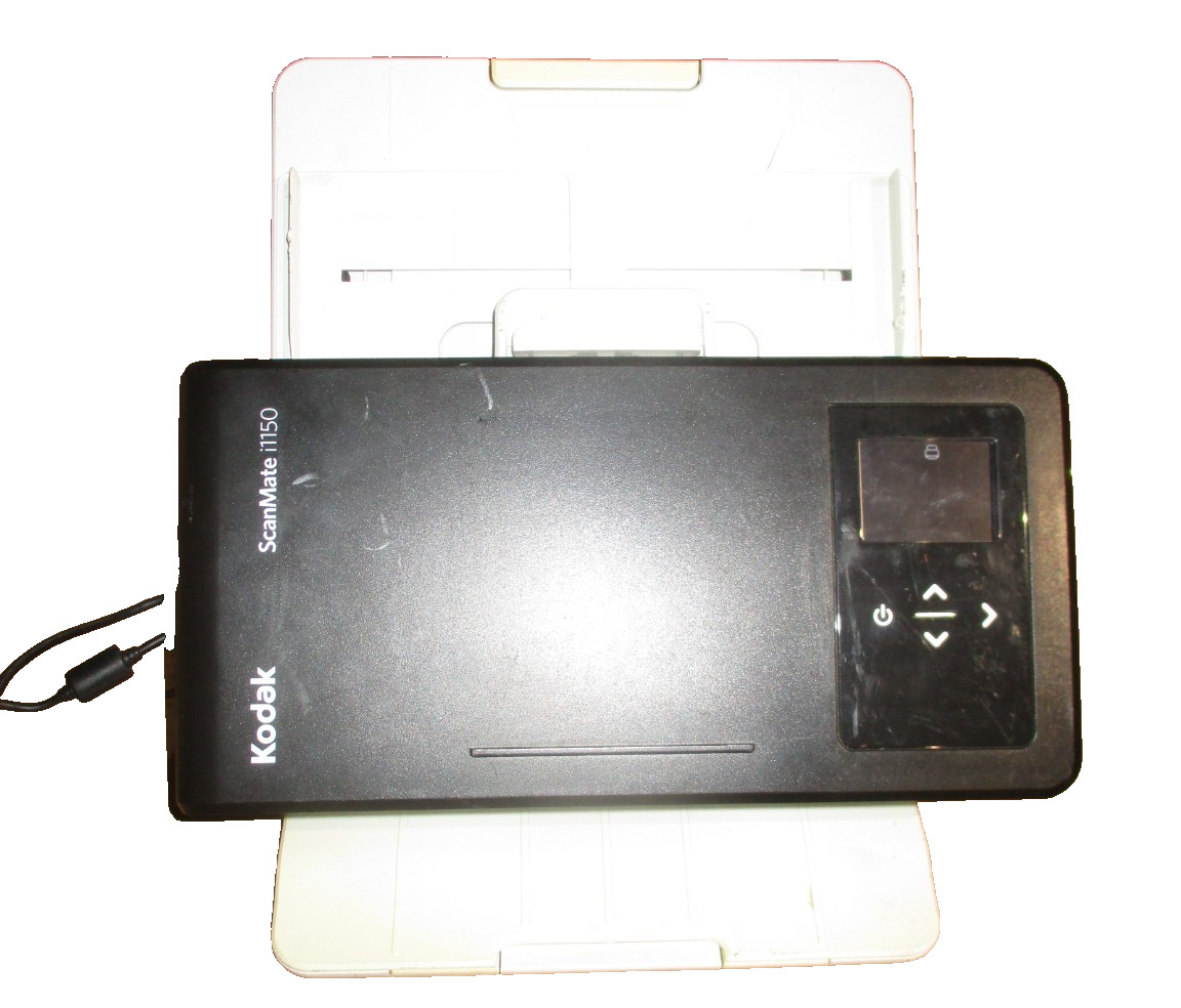 Kodak ScanMate i1150 Scanner w/Adapter & USB Cable