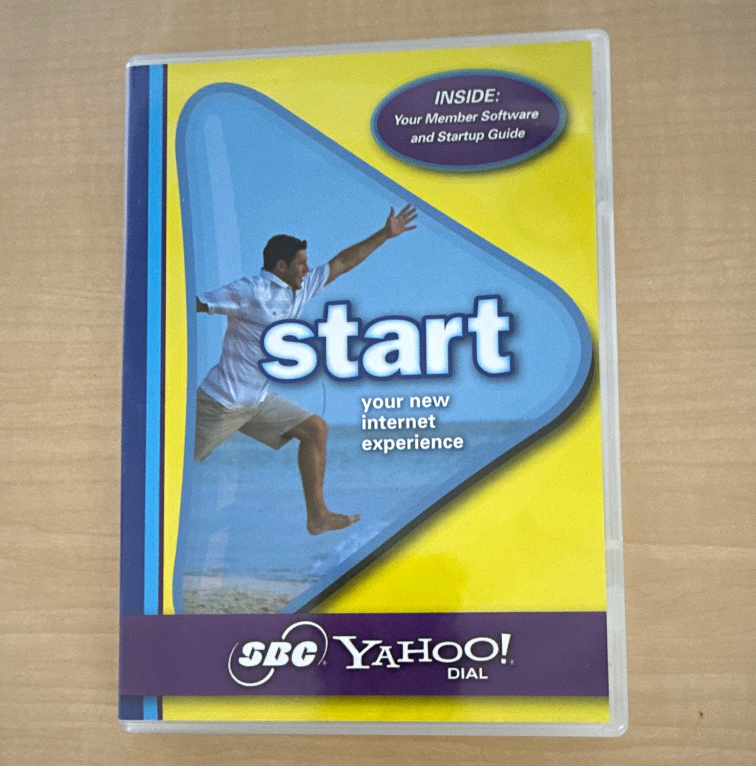 2002 SBC Yahoo Dial Internet Access Software CD in Original Pkg,  Model SWBTSUB