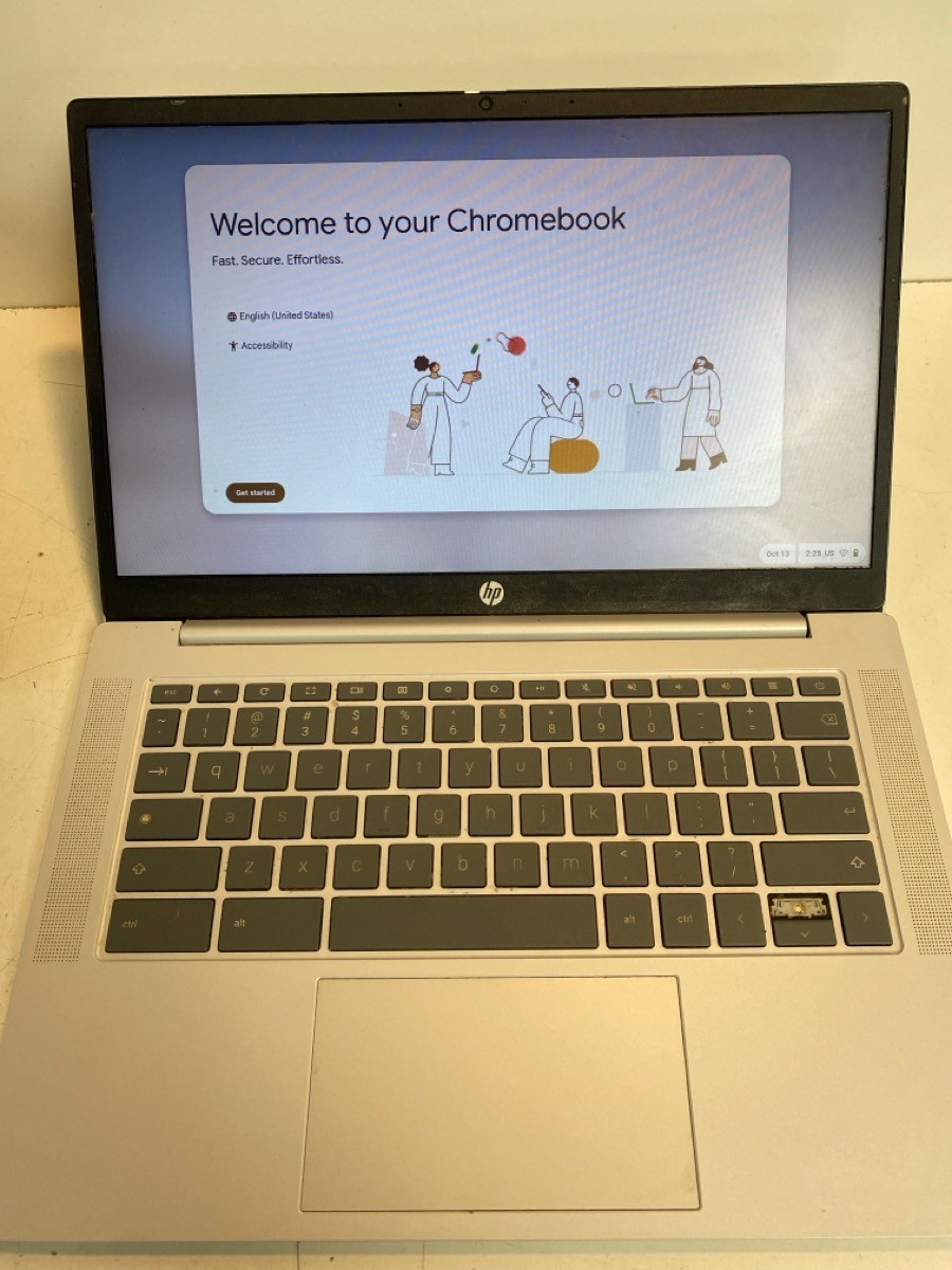 HP Chromebook MT7921 Laptop Computer Tested Good Condition Chromeboo (P24039565)