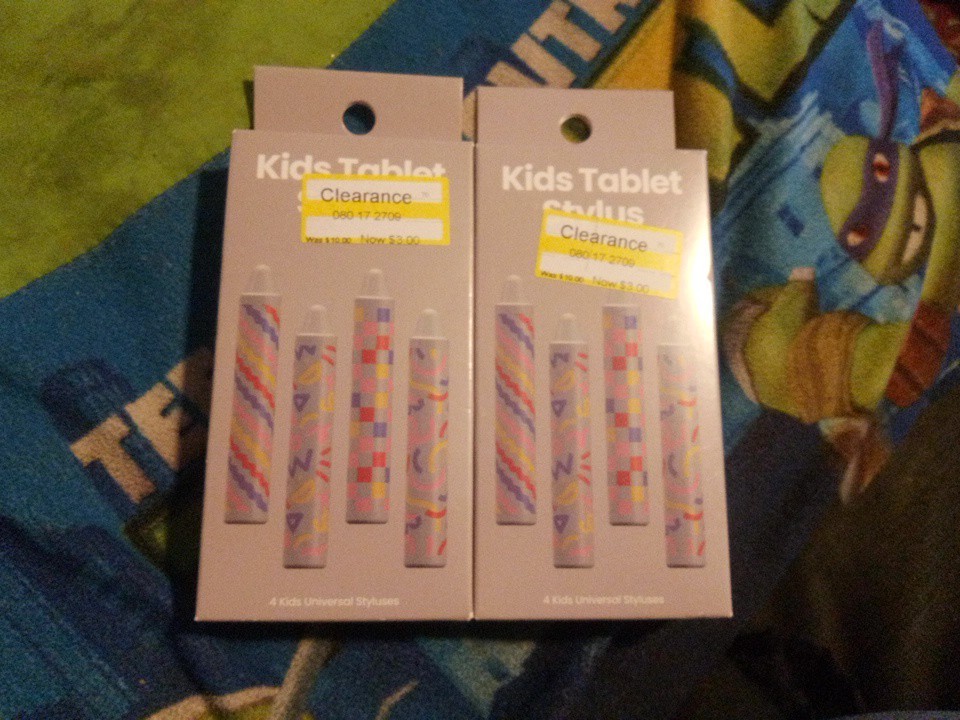 (2) 4pack, Kid-Friendly Stylus Pens for Touch Screens Kids Samrt Watch,Tablet