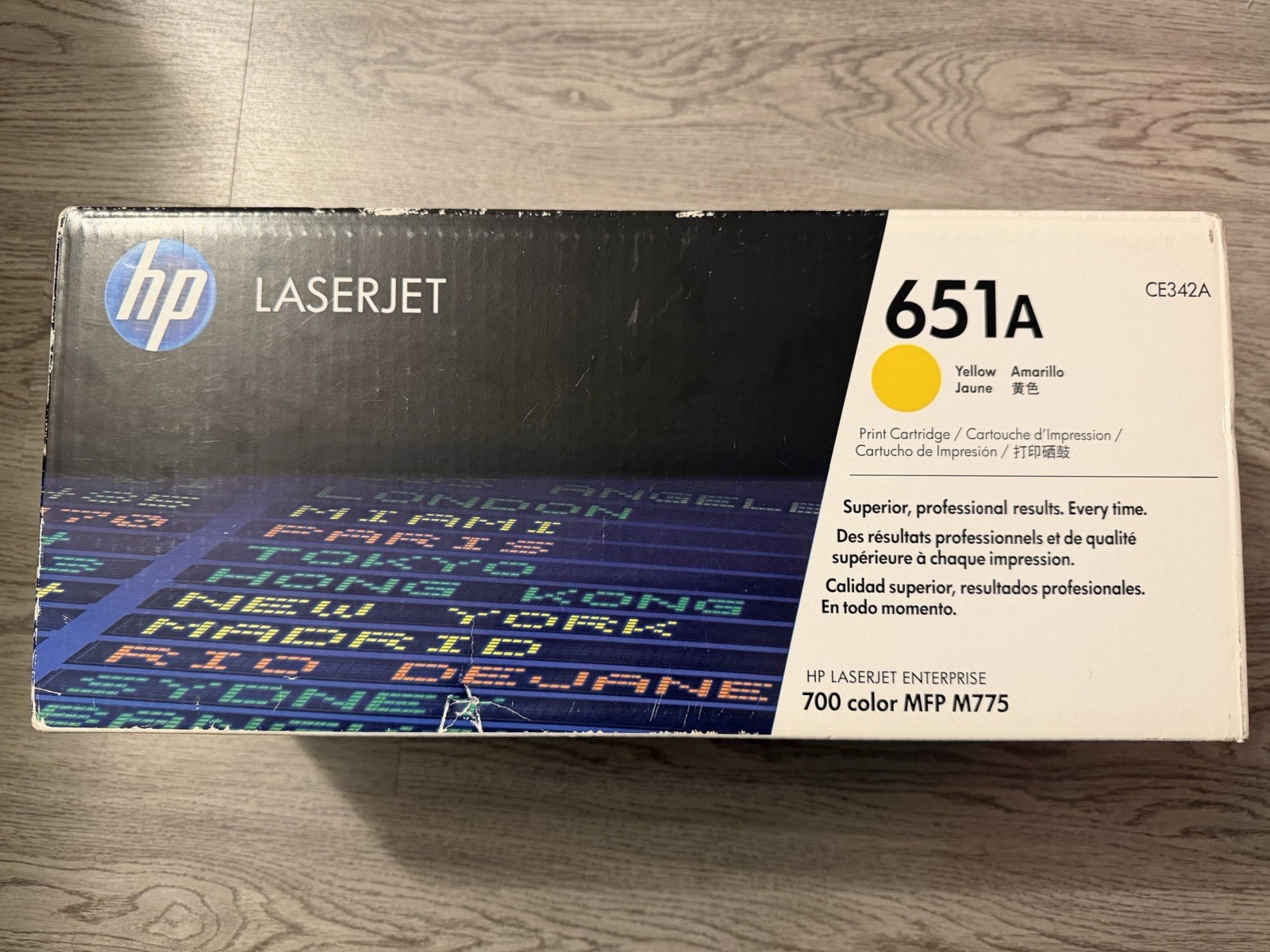 HP LaserJet 651A Yellow Original Print/Toner Cartridge