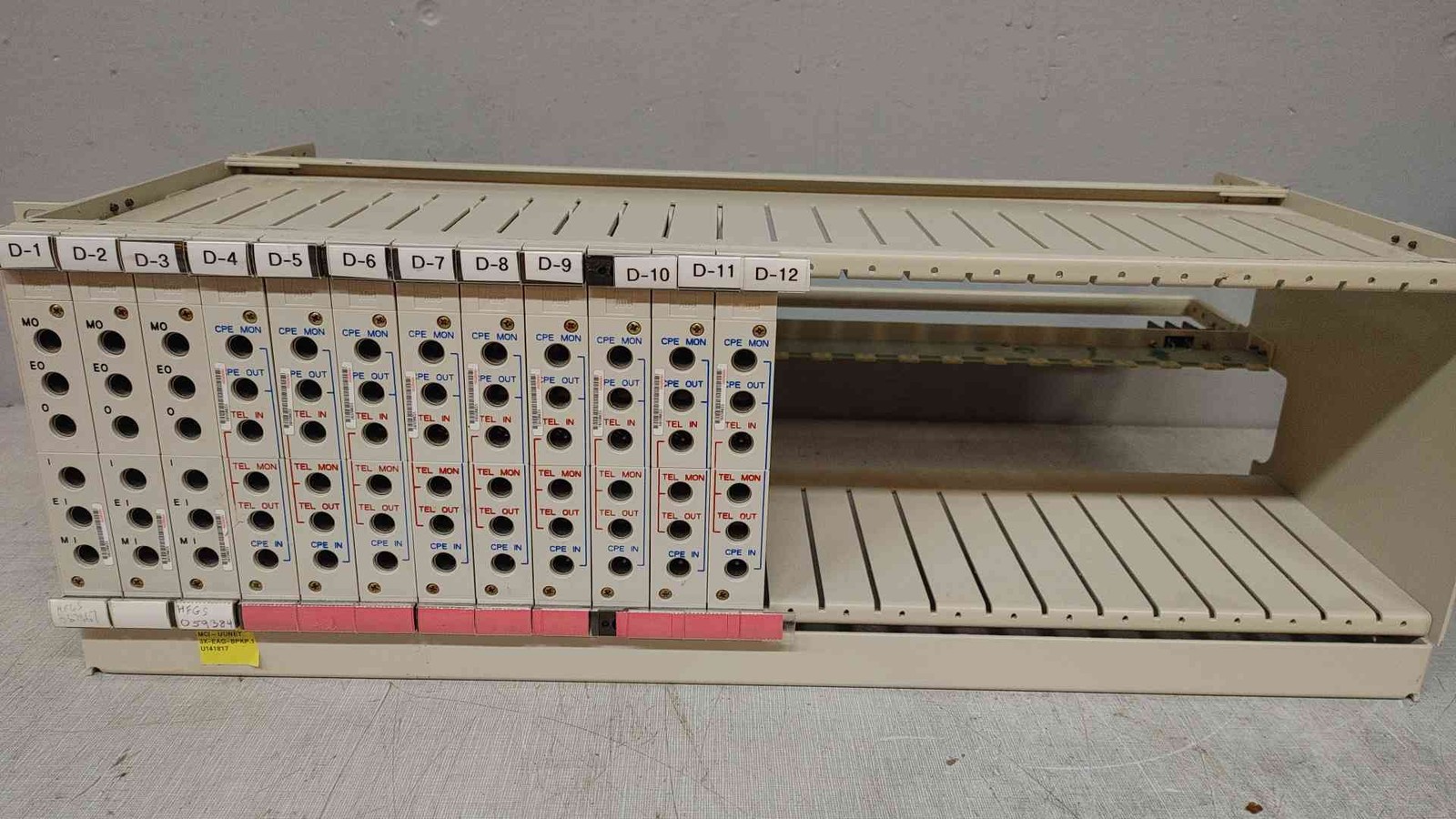 ADC DSX4H-E3C Telecommunications Distribution Frame / Patch Panel - 12 Module