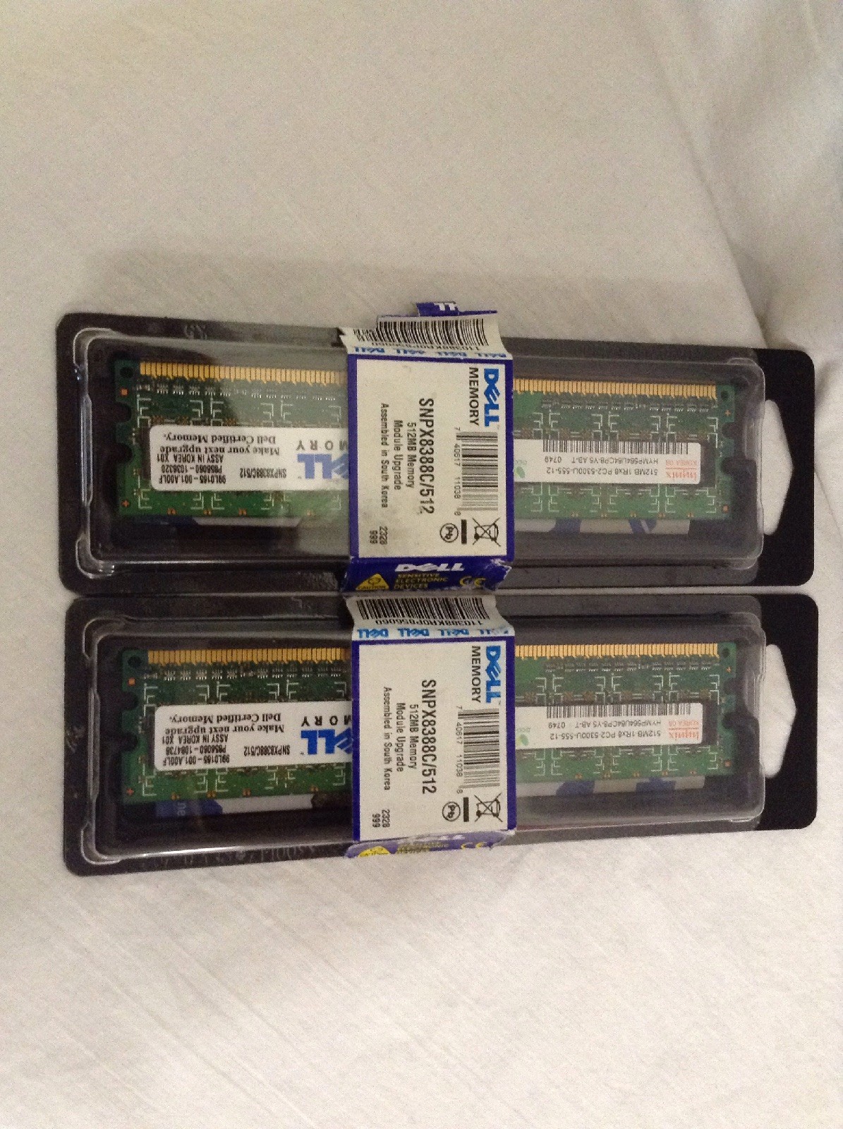 512MB Memory Kit For Dell Computer SNPX8388C/512