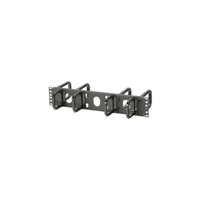 Panduit CMPH2 Horizontal Dual-Sided Manager Steel 2RU 8.6 in. Depth Black