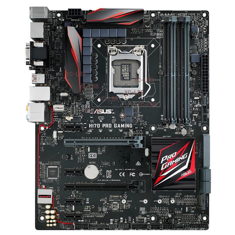 For ASUS H170 PRO GAMING LGA1151 DDR4 ATX Motherboard Tested