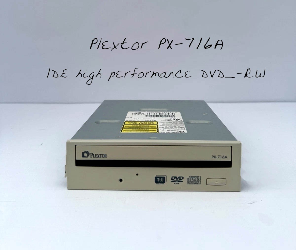 Plextor PX-716A Internal DVD+RW CD-RW IDE Drive High Performance Audio/Data