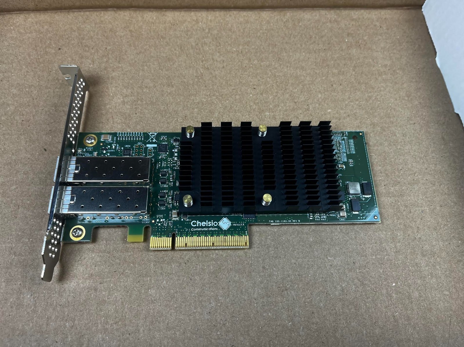 Chelsio T520-LL-CR 10GbE 2-Port SFP+ PCIe Unified Wire Adapter 110-1167-50