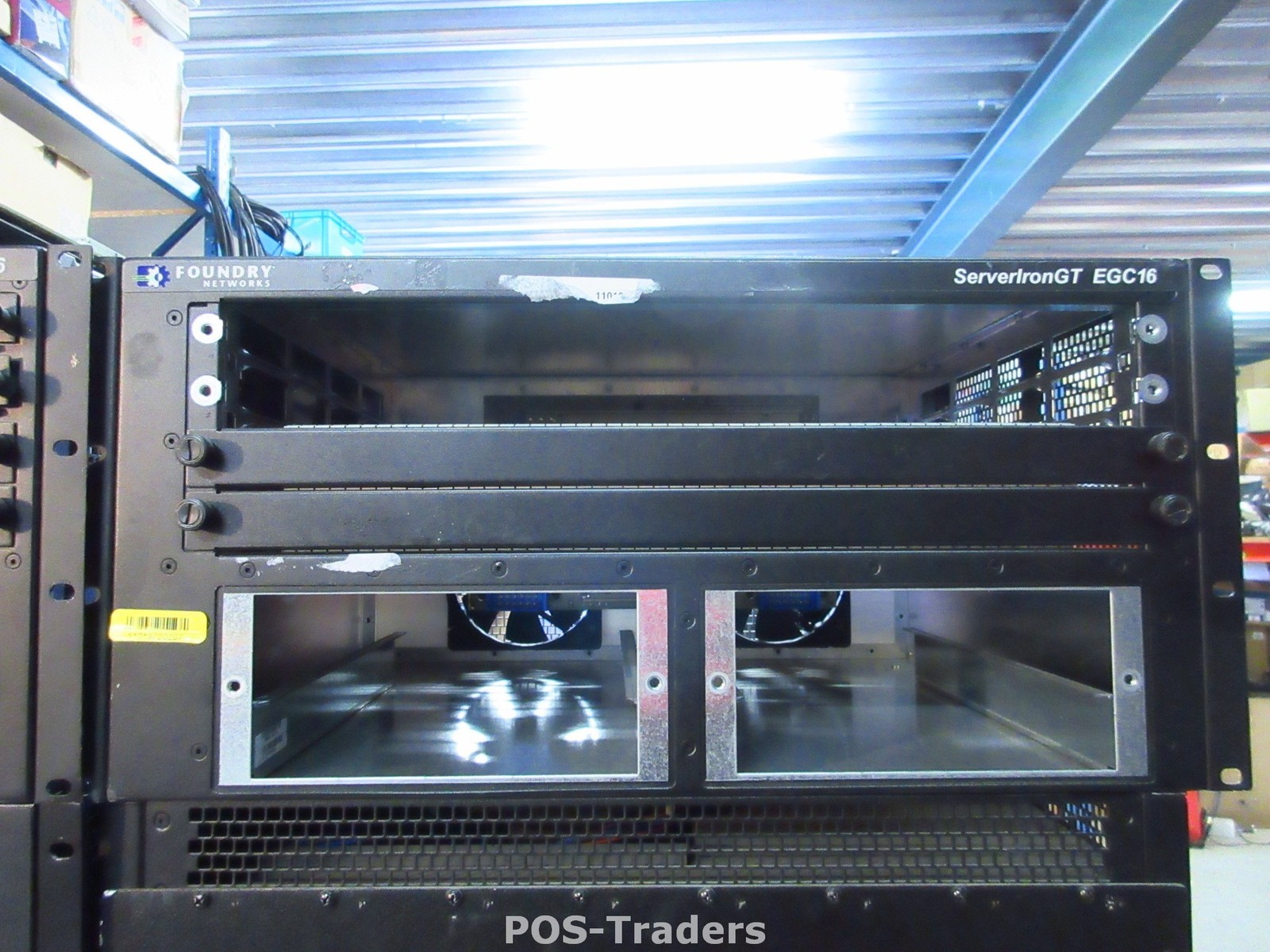 Foundry ServerIronGT EGC16 B4000 5U Network Switch EMPTY CHASSIS - NO MODULES