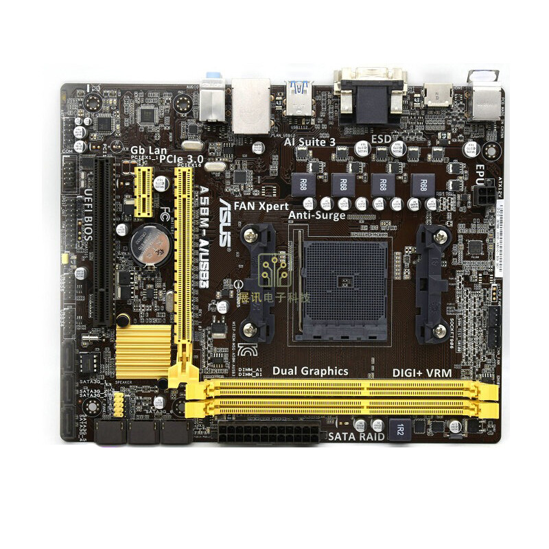 For ASUS A58M-A/USB3 Motherboard FM2/FM2+ DDR3 Mainboard