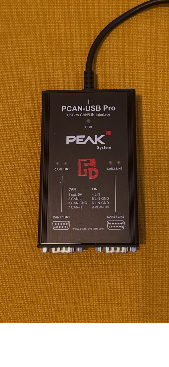 2 Channel USB to CAN FD Adapter PCAN-USB Pro LIN Compatible IPEH-004061