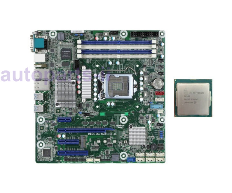 E3C246D4U2-2T ASRock Rack Motherboard LGA1151 With Intel CC150 3.5GHz 8Cores CPU
