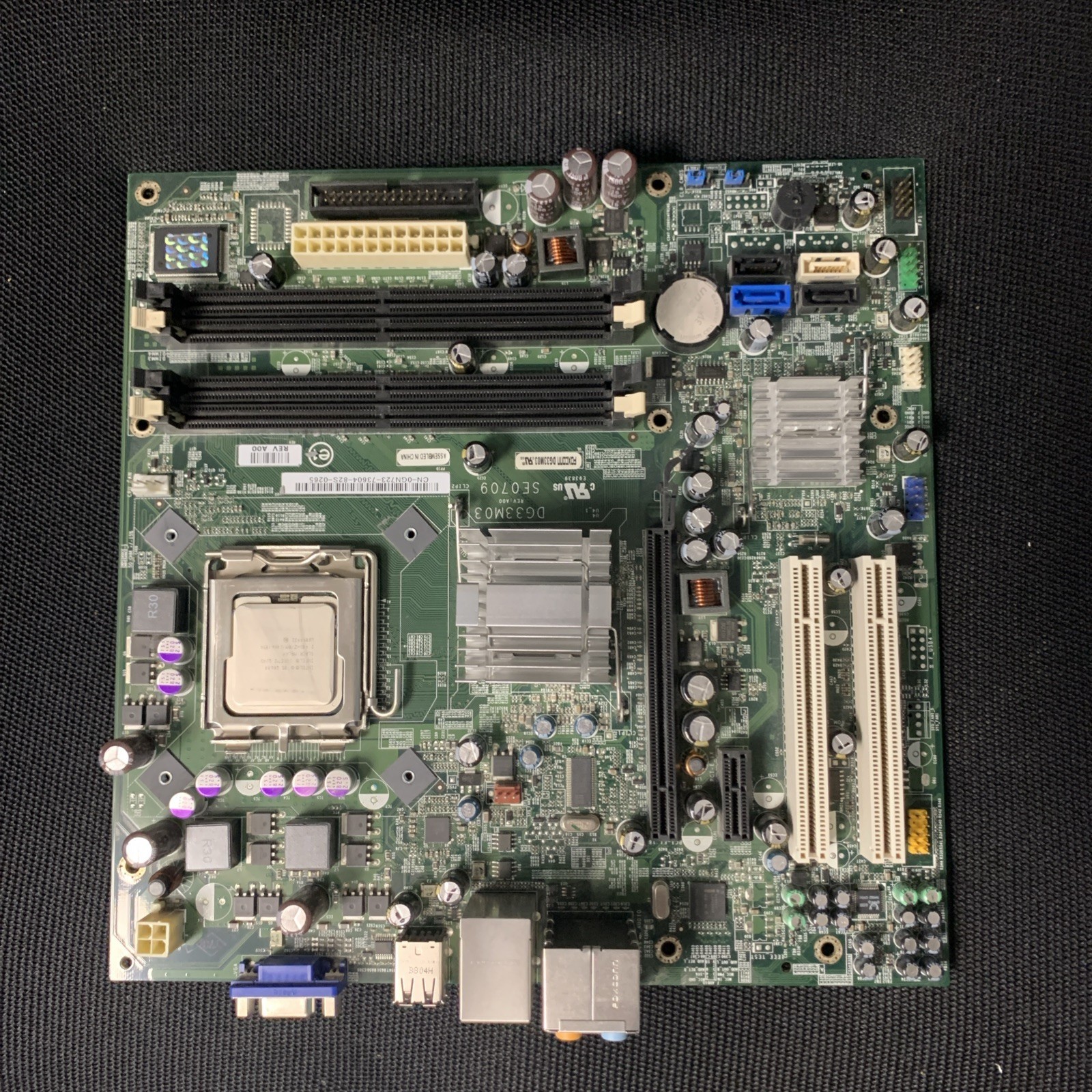 Dell Vostro 400 Motherboard CPU Combo GN723 Core 2 Quad Q6600 2.4Ghz