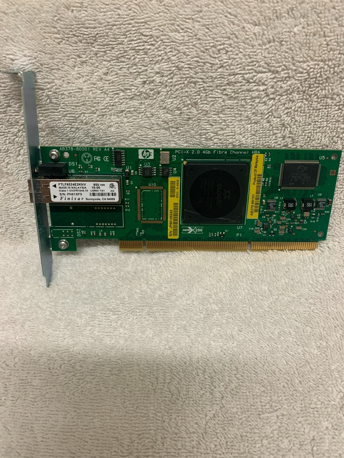 HP PCI-X 2.0 4GB FIBRE CHANNEL HBA