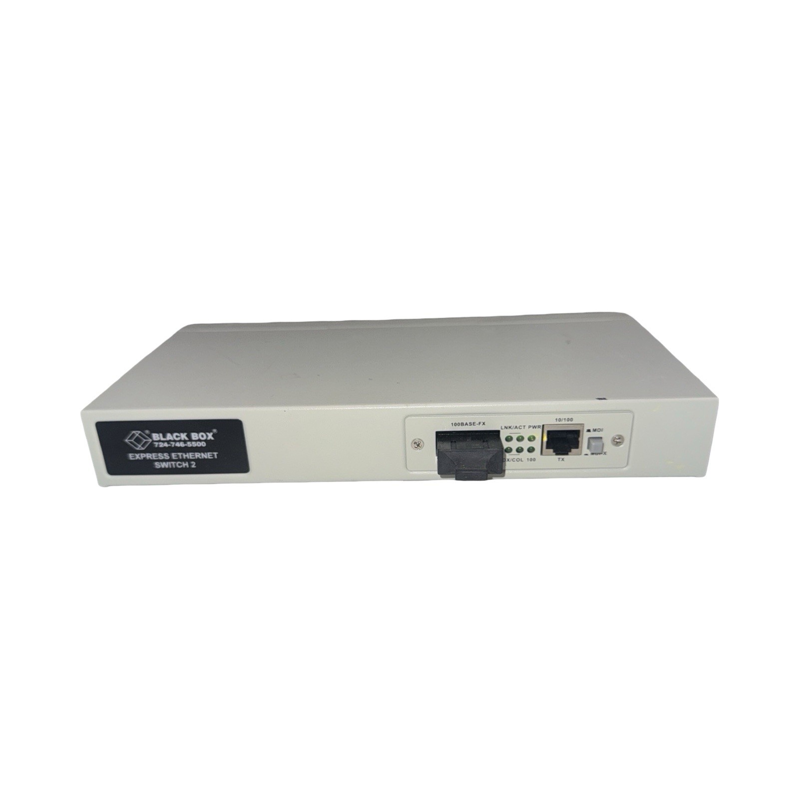 Black Box Express Ethernet Switch 2 LB9002A-SC-R2