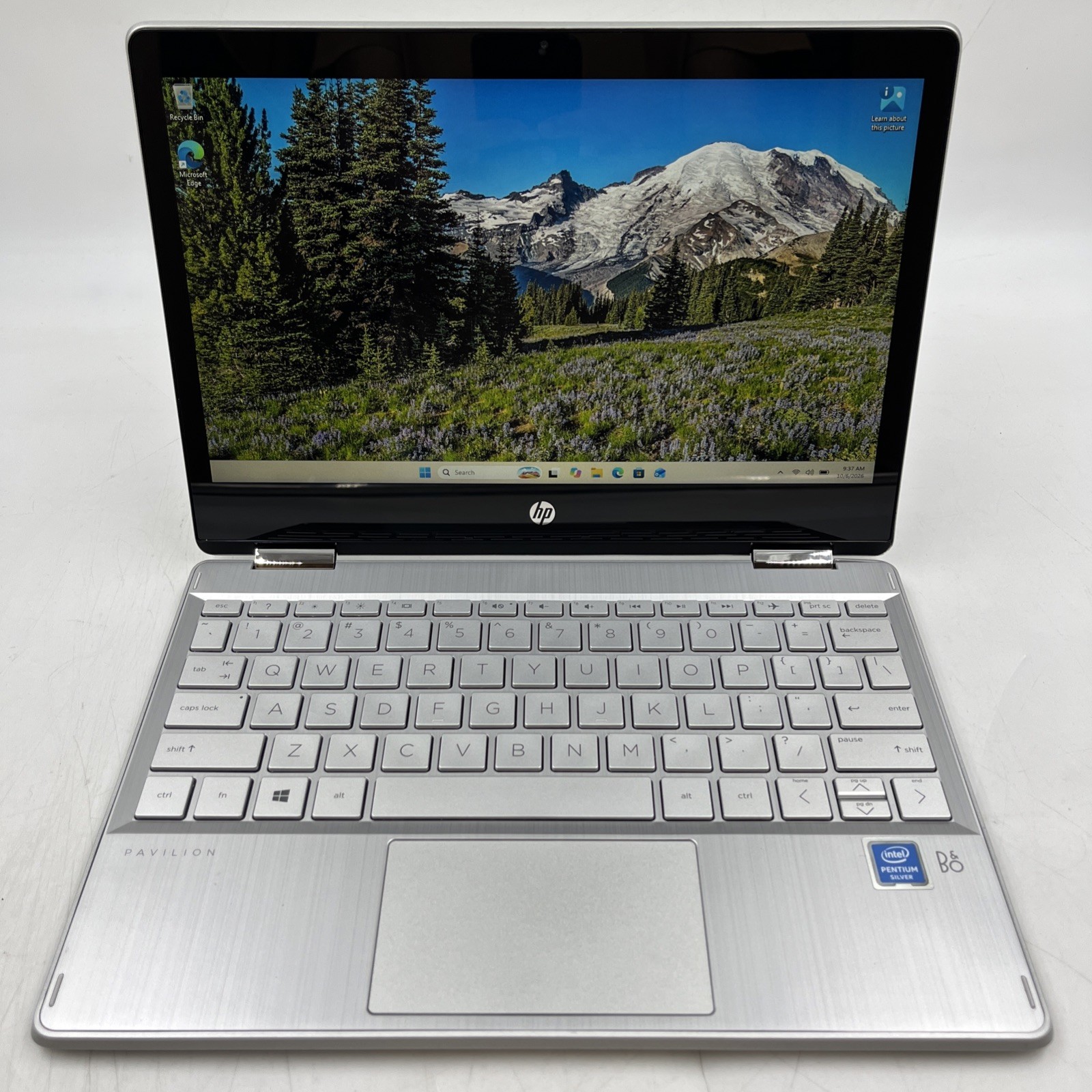 HP Pavilion X360 Convertible Pentium Silver N5030 4GB 128GB SSD W11 Poor Battery