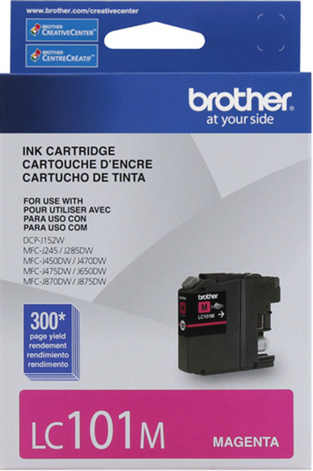 New Genuine Brother LC101 Magenta Ink Cartridge DCP-J152W, MFC-J245