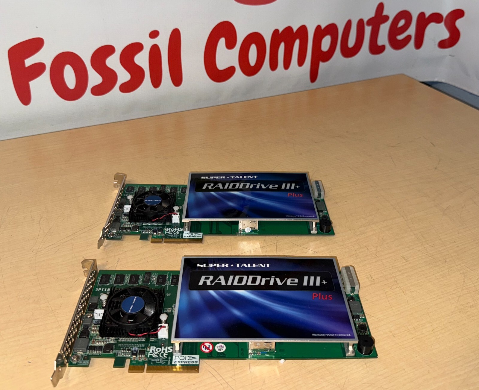 Super Talent RAIDDrive Raid Drive III+ Plus SPT1880 Version B PCI Express  KL