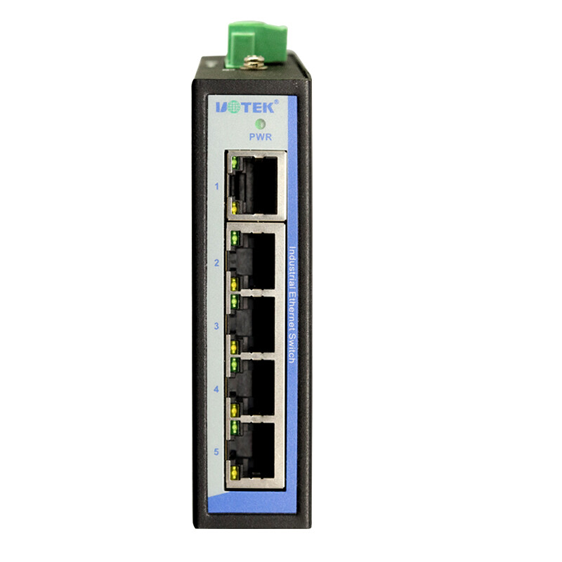 Industrial Ethernet Switch 5 8 Ports RJ45 10M 100M Network Unmanaged DIN-Rail