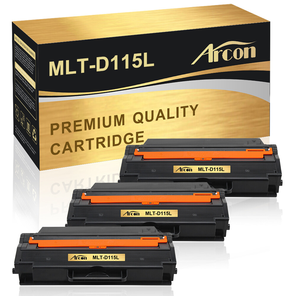 3PK MLT-D115L MLTD115L Toner Compatible for Samsung Xpress M2620D M2620ND M2670N