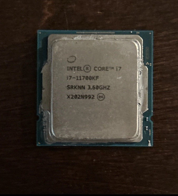 NOT WORKING Intel Core I7-11700KF 3.6GHz 8-Core CPU Processor