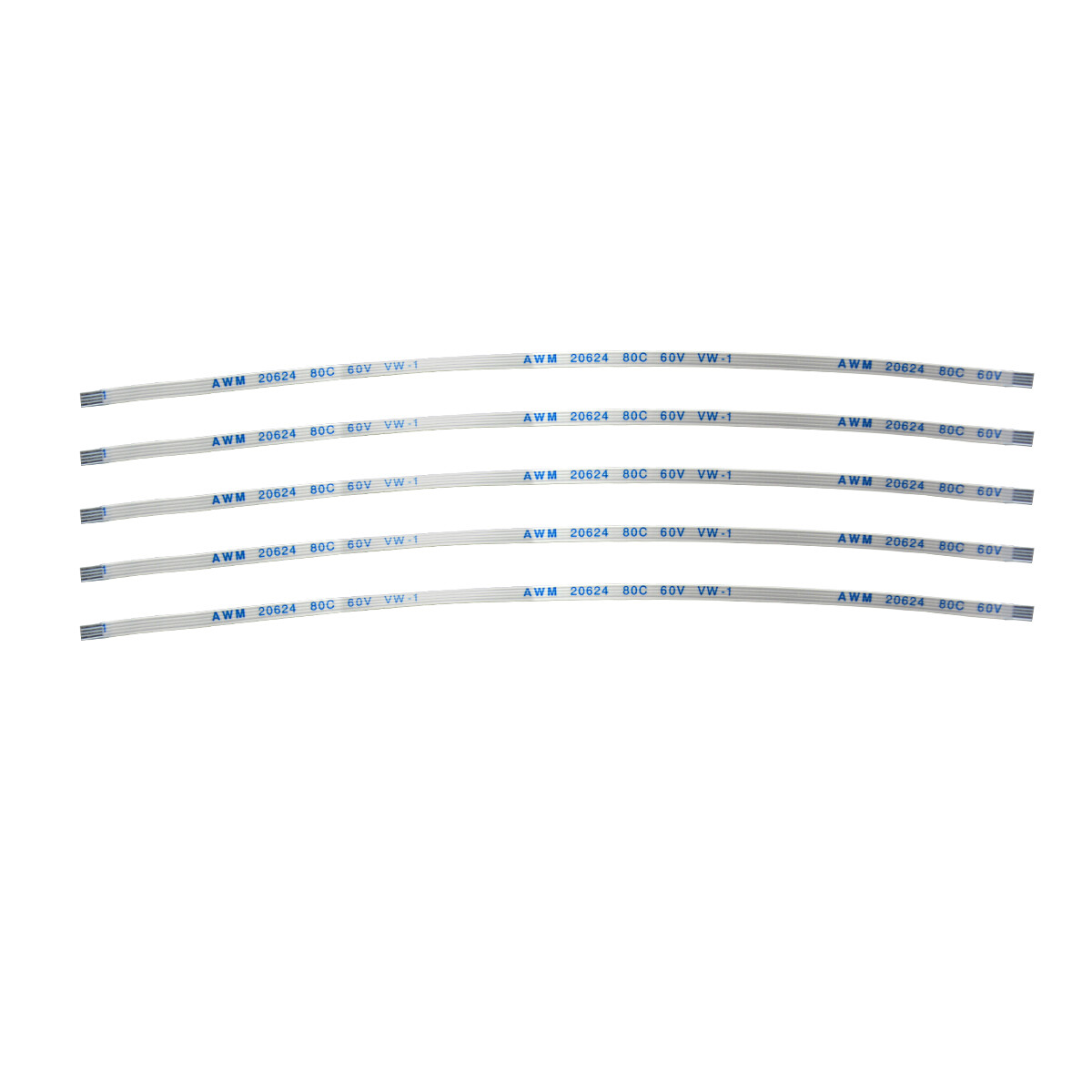 4Pin 0.5mm Pitch FFC FPC Flexible Flat Cable 40cm 50cm 60cm 80cm 90cm 100cm