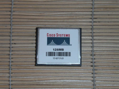 CISCO MEM3700-128CF 128MB Compact Flash for 3725 3745 Router