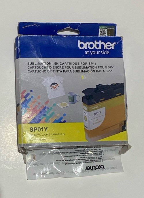 Official Brother SP01Y Yellow Sublimation Ink Cartridge For SP-1 [NEW, SEALED]