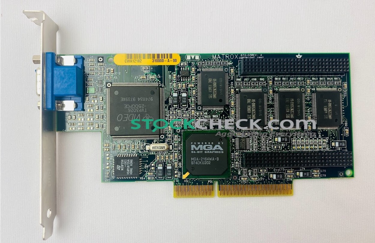 Matrox MIL2A/4/HP 5064-1873 ​Video Card